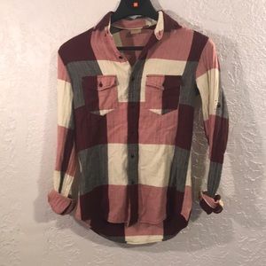 UO Flannel Button Down!